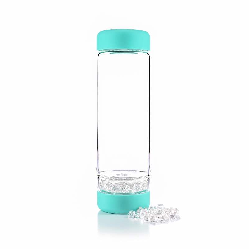 Inu Crystal Water Bottle - Ocean Blue